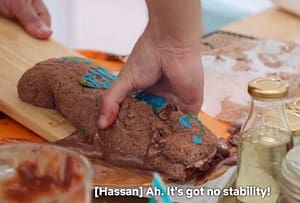 Hassan's Collapsed Chocolate Swiss Roll